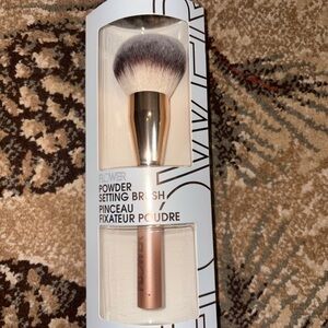Flower Beauty Powder Setting Brush - Rose Gold
